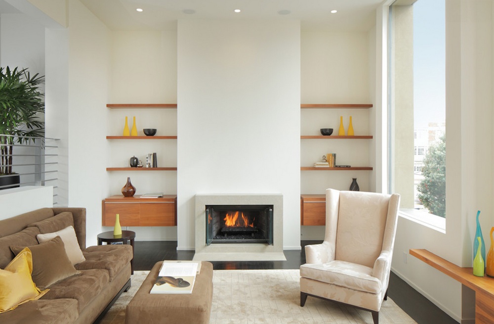 floating-shelves 客廳設計