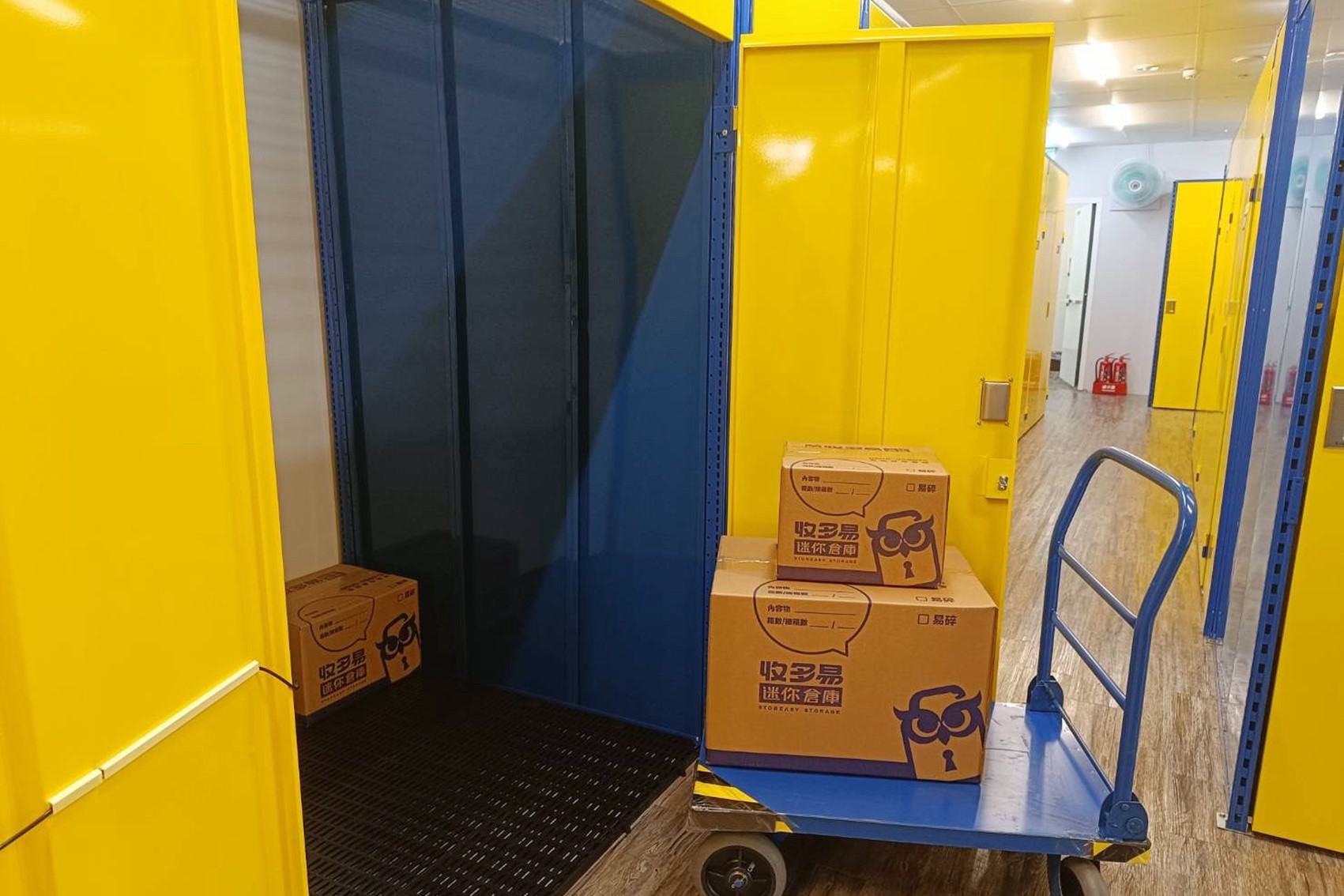 收多易迷你倉庫苓雅中正一店，場內工業級除濕，確保儲物不發霉受潮
