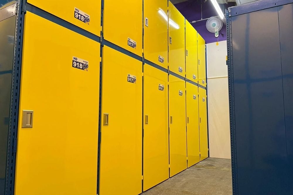 收多易迷你倉庫基隆車站北站店，場內工業級除濕，確保儲物不發霉受潮