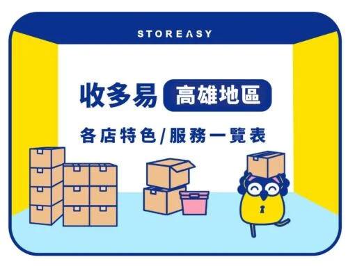 【收多易-高雄倉庫】高雄倉儲空間出租｜迷你倉庫推薦｜安全智能儲物空間